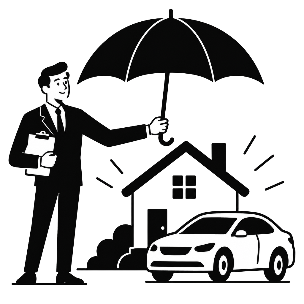 Insurance industry illustration