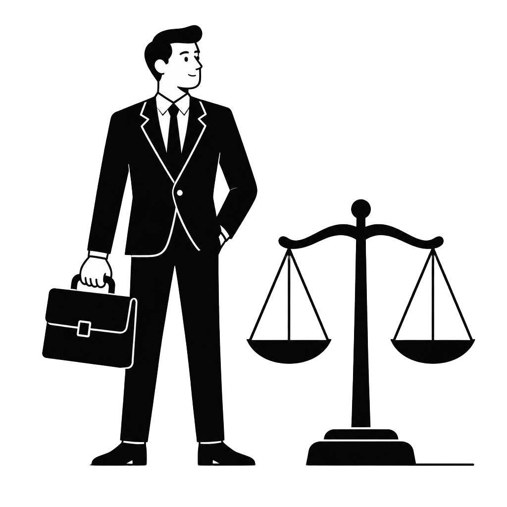 Legal industry illustration