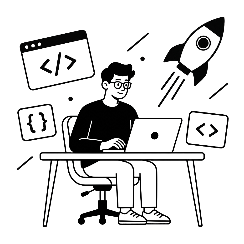 Technology industry illustration